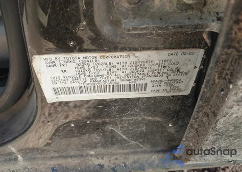 2002 Toyota Rav4 z USA, uszkodzony, nr VIN JTEGH20V920065362